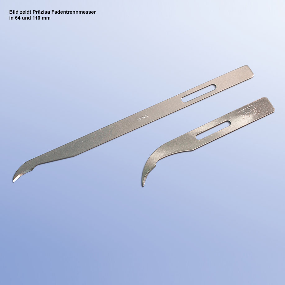 Präzisa Fadentrennmesser 110 mm (100 Stck.)