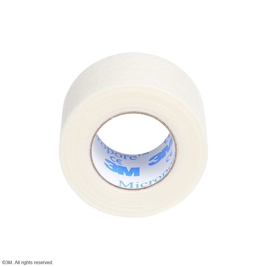 3M Micropore Vliespflaster weiß, 2,5 cm x 9,1 m (12 Stck.)