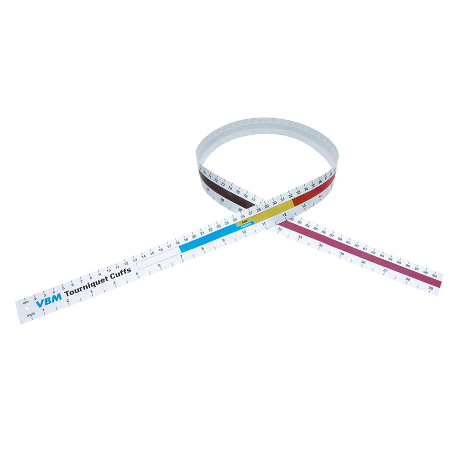 Manschetten Unterpolsterung + 1 Massband unsteril, Bein (10 Stck.)