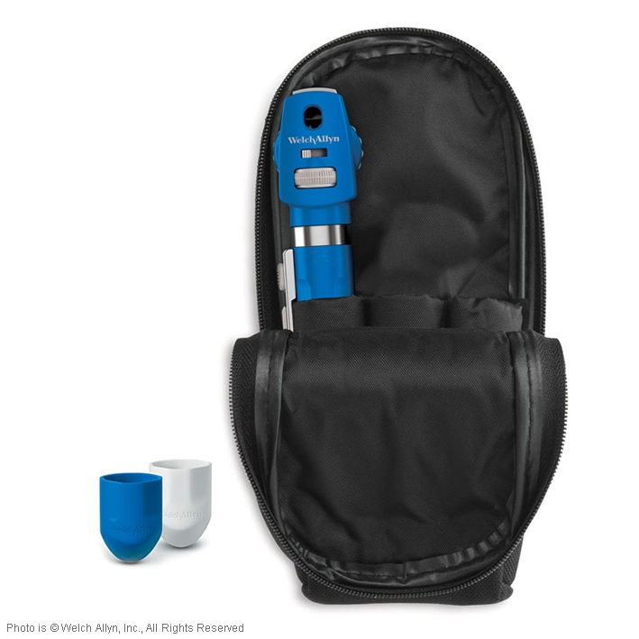 Pocket Plus LED Ophthalmoskop royalblau, inkl. Handgriff und Etui