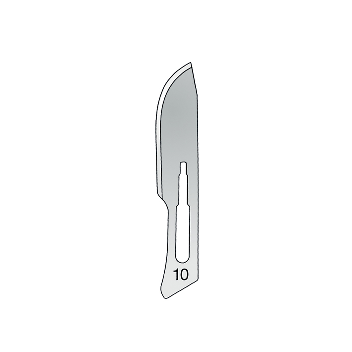 Einmal-Skalpellklingen martin Fig. 10 steril (100 Stck.)