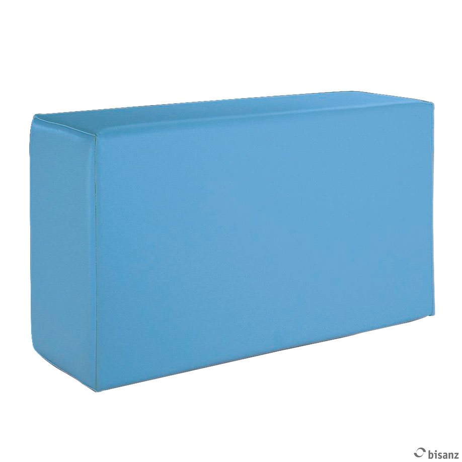 Fußstütze hellblau, phthalatfrei 60 x 35 x 20 cm