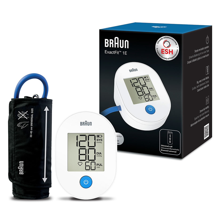 BRAUN ExactFit 1E BUA4000 Oberarm-Blutdruckmessgerät