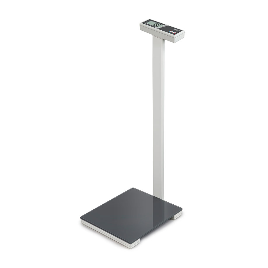 Personenwaage MPK 200K mit fest verbundenem Stativ