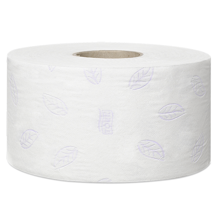 Tork Premium Toilettenpapier, 3-lagig, Mini-Jumbo Rolle 120 m, hochweiß (12 Rl)