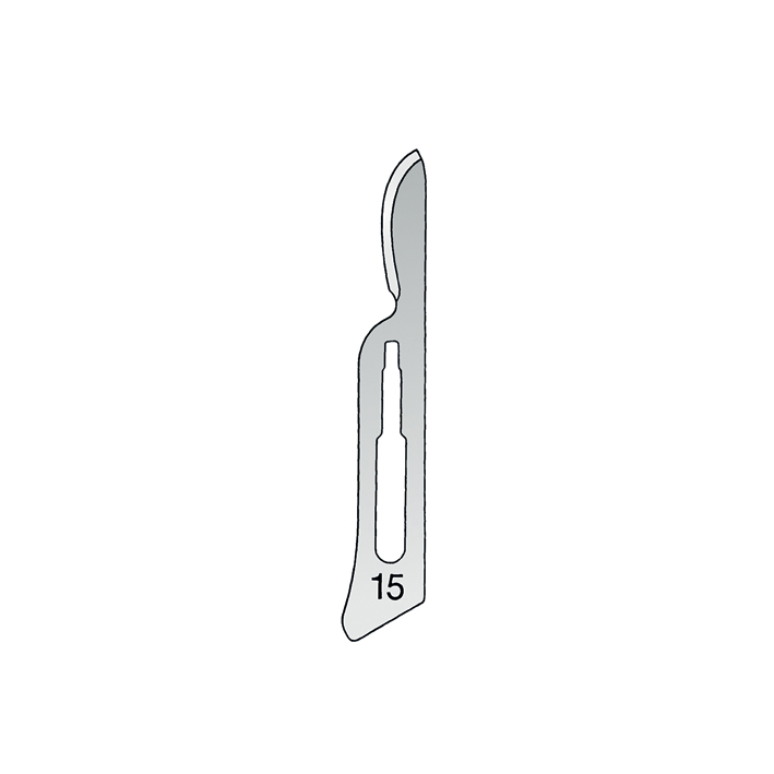 Einmal-Skalpellklingen martin Fig. 15 steril (100 Stck.)