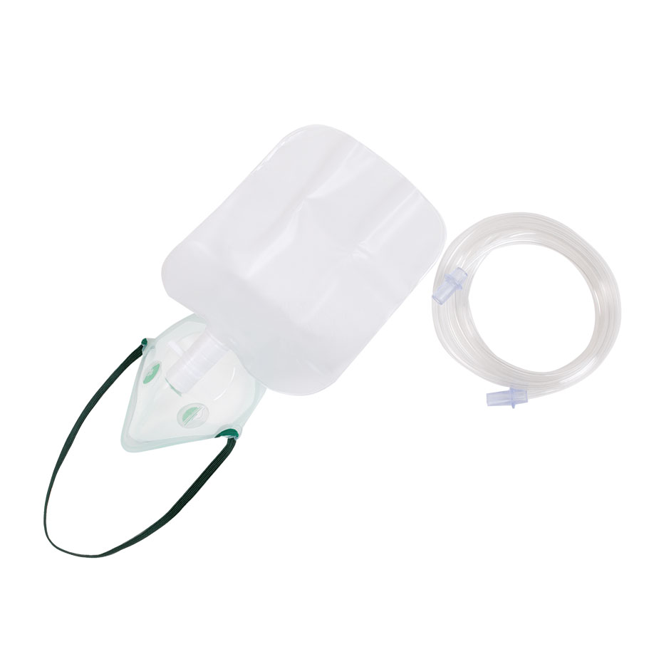 Sauerstoff-Inhalationsmmaske mit Sparbeutel/O2-Reservoir