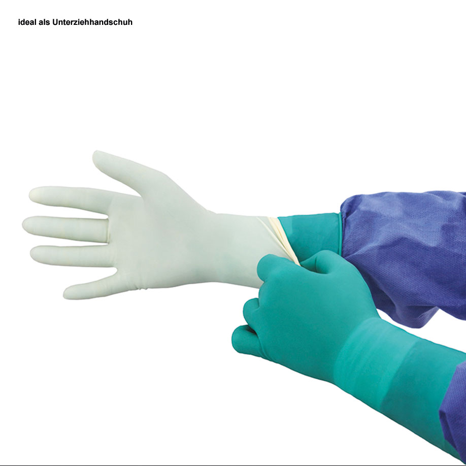 Signature Latex Green OP-Handschuhe steril, puderfrei Gr. 7,5
