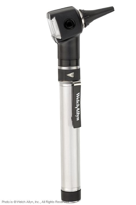 PocketScope Otoskop Set inkl. Handgriff 2,5 V mit Batterien Größe AA