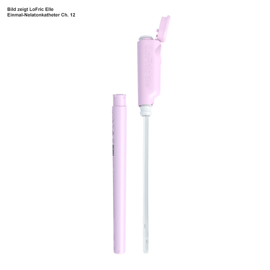LoFric Elle Einmal-Nelatonkatheter, Ch. 14, 10 cm, steril (30 Stck.)