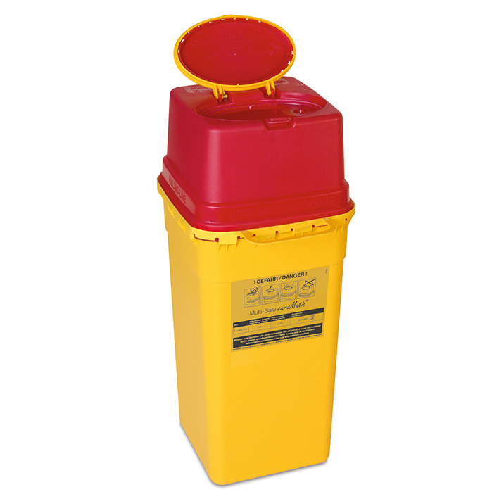 *Kanülenabwurfbehälter 7,0 Ltr.Multi-Safe euroMatic 7000 -ausser Handel- / Alternative: SAR 77.3897.570