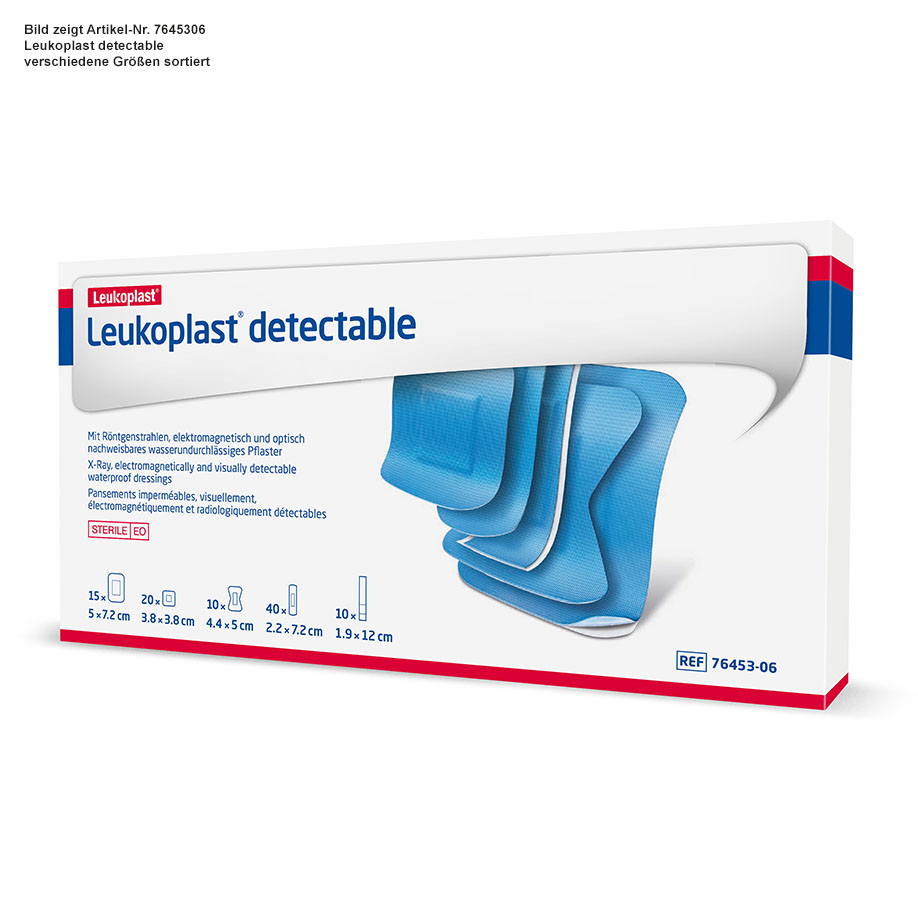 Leukoplast detectable 16 x 2 cm (50 Stck.)
