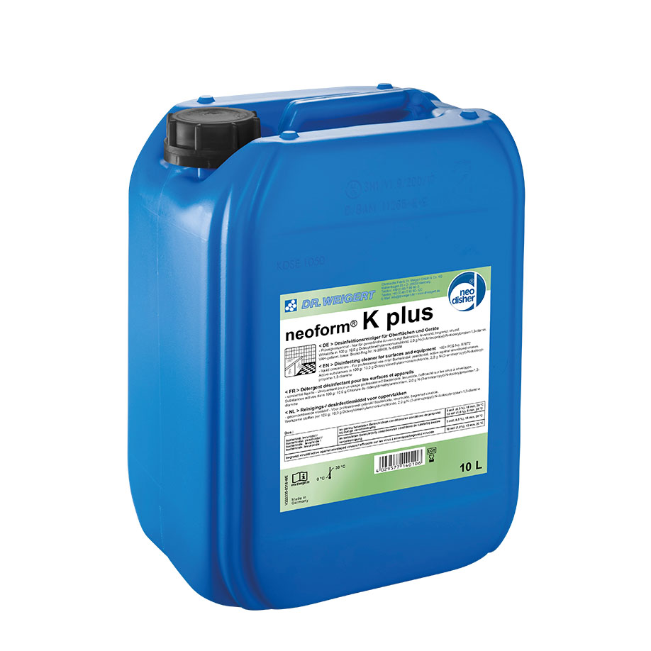 neoform K plus 10 Ltr., Flächendesinfektionsreiniger