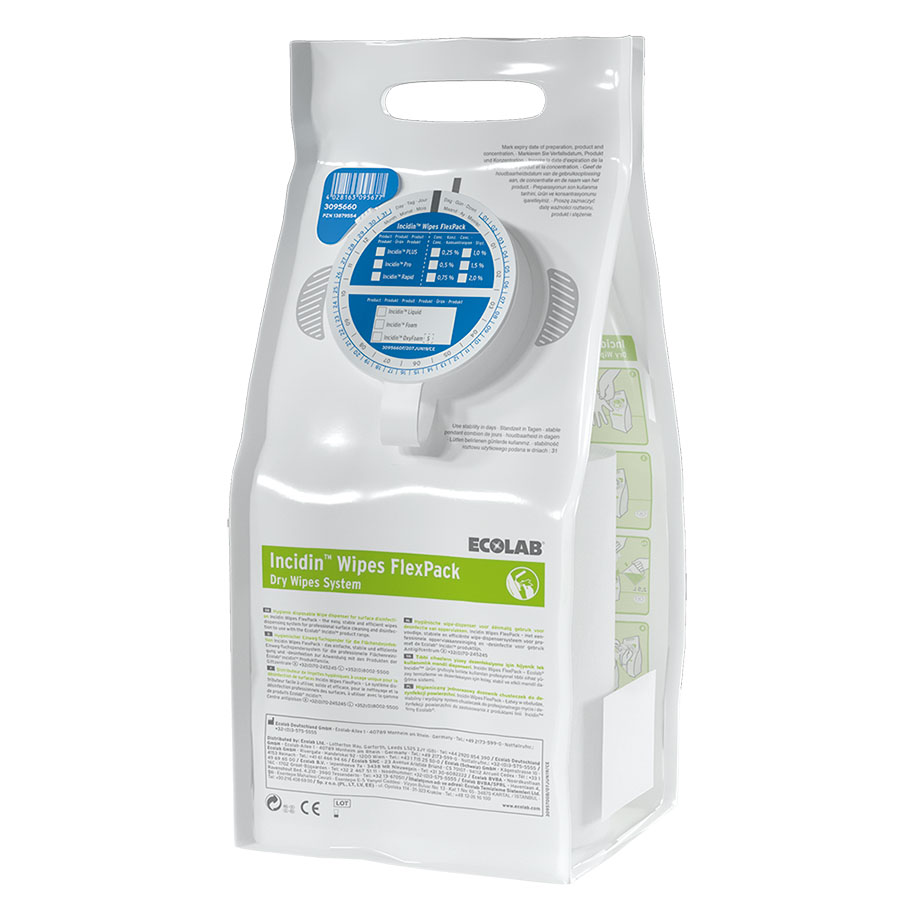 Incidin Wipes FlexPack mit blauer Kappe (6 FlexPack)