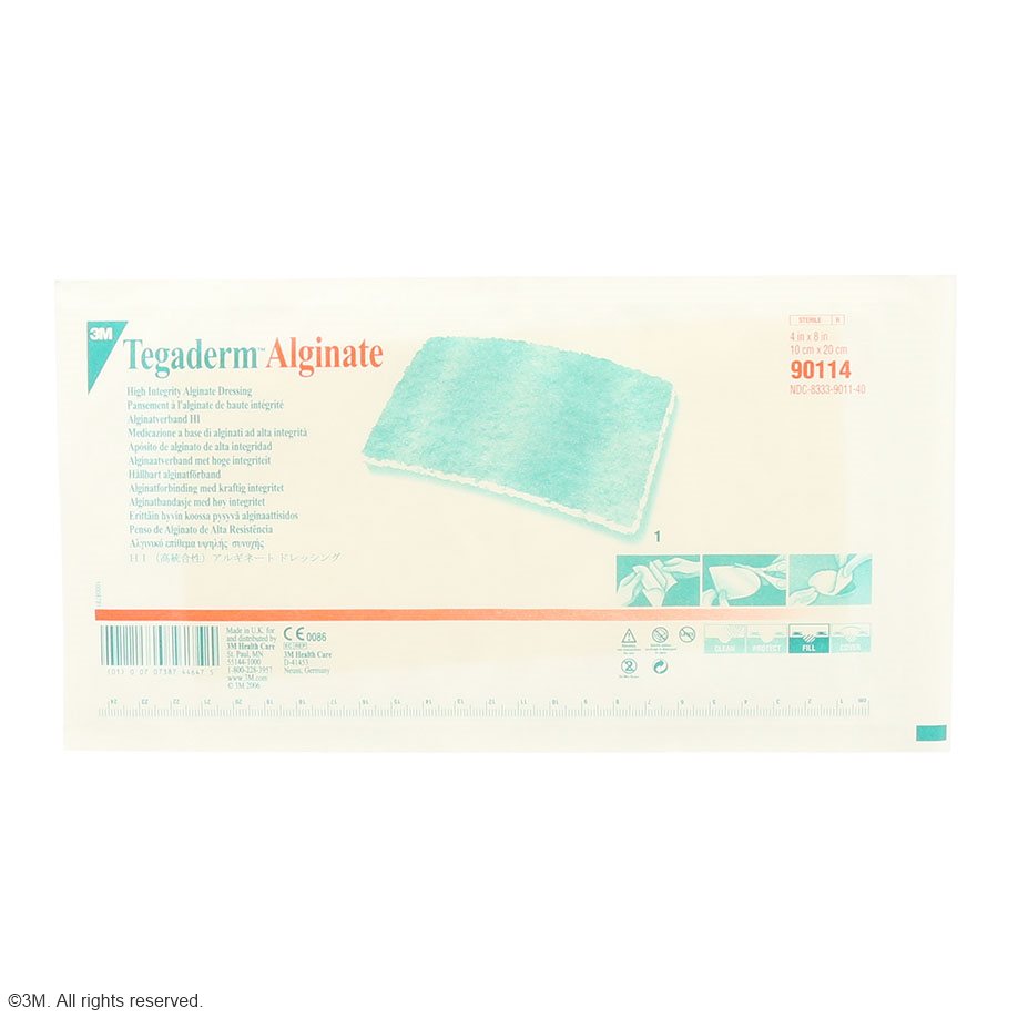 3M Tegaderm Alginate Calciumalginat- Kompressen 10 x 20 cm (5 Stck.)