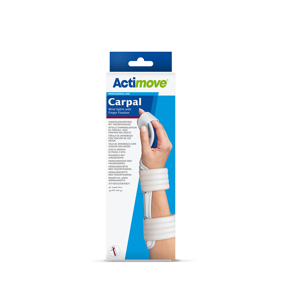 Actimove Carpal Spezialschiene Gr. S rechts, Handgelenksumfang: 13-17 cm
