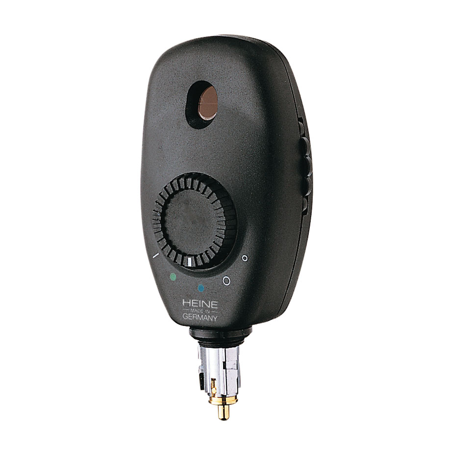 K 180 LED Ophthalmoskop-Kopf 2,5 V mit Blendenrad 2 und Blaufilter,