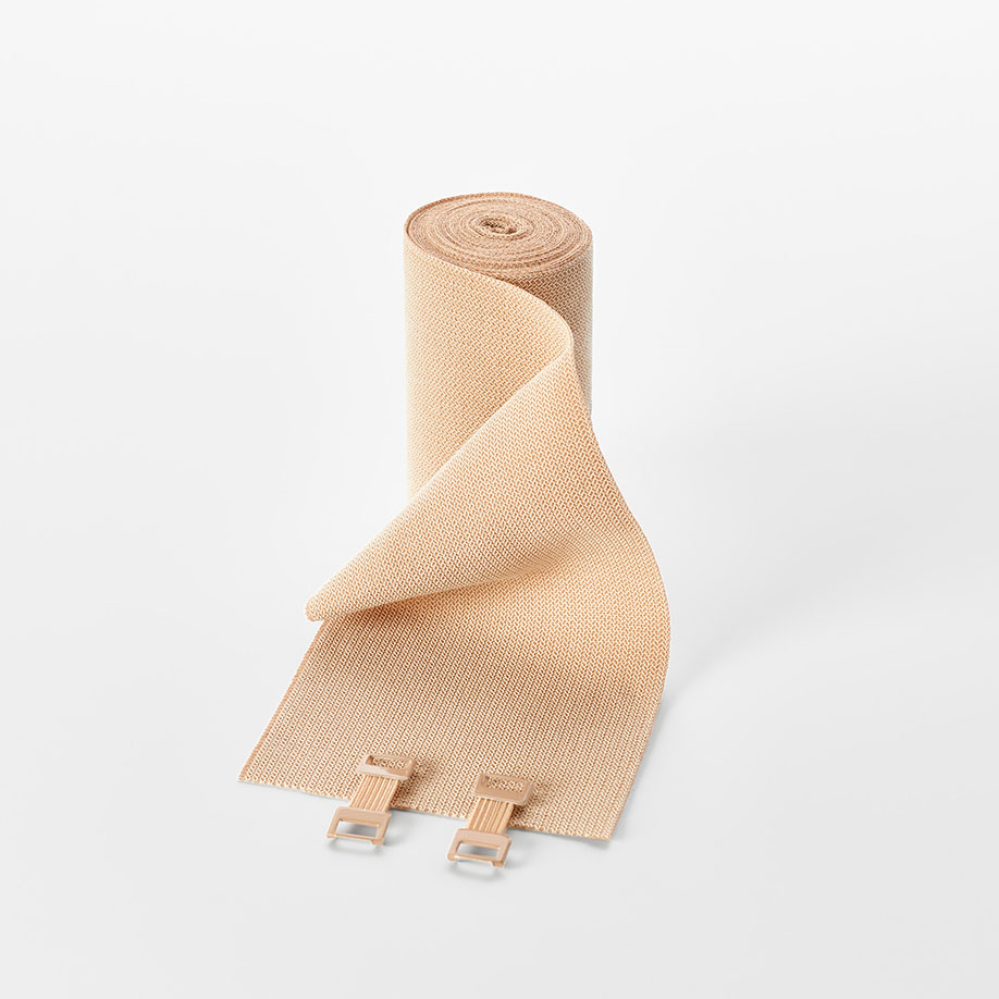 miro-lan Kurzzugbinden beige, 5 m x 12 cm (10 Stck.)