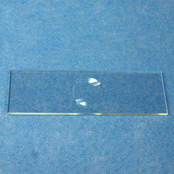 Objektträger mit 1 Vertiefung 76 x 26 mm