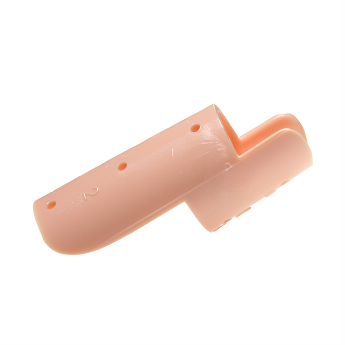Fingerschiene nach Stack für Knopflochfinger, hautfarben Gr. 2