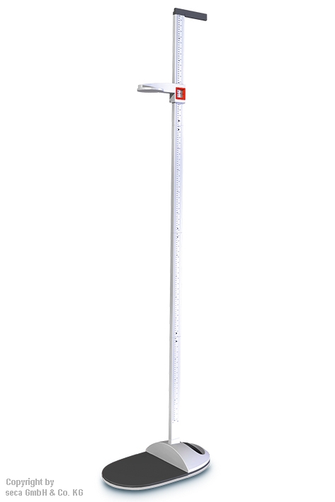 mobiles Stadiometer seca 217, mobile Messstation