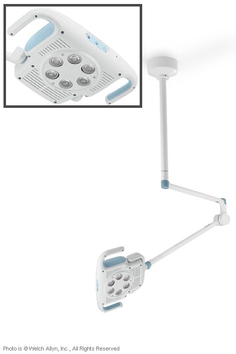 GS 900 große LED-Behandlungsleuchte zur Deckenmontage