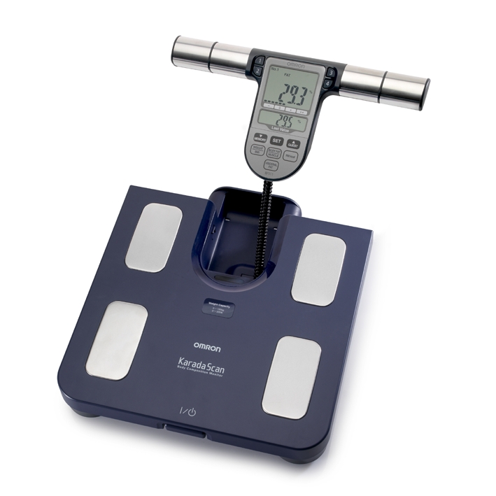 OMRON BF511 Körperfettanalysewaage blau