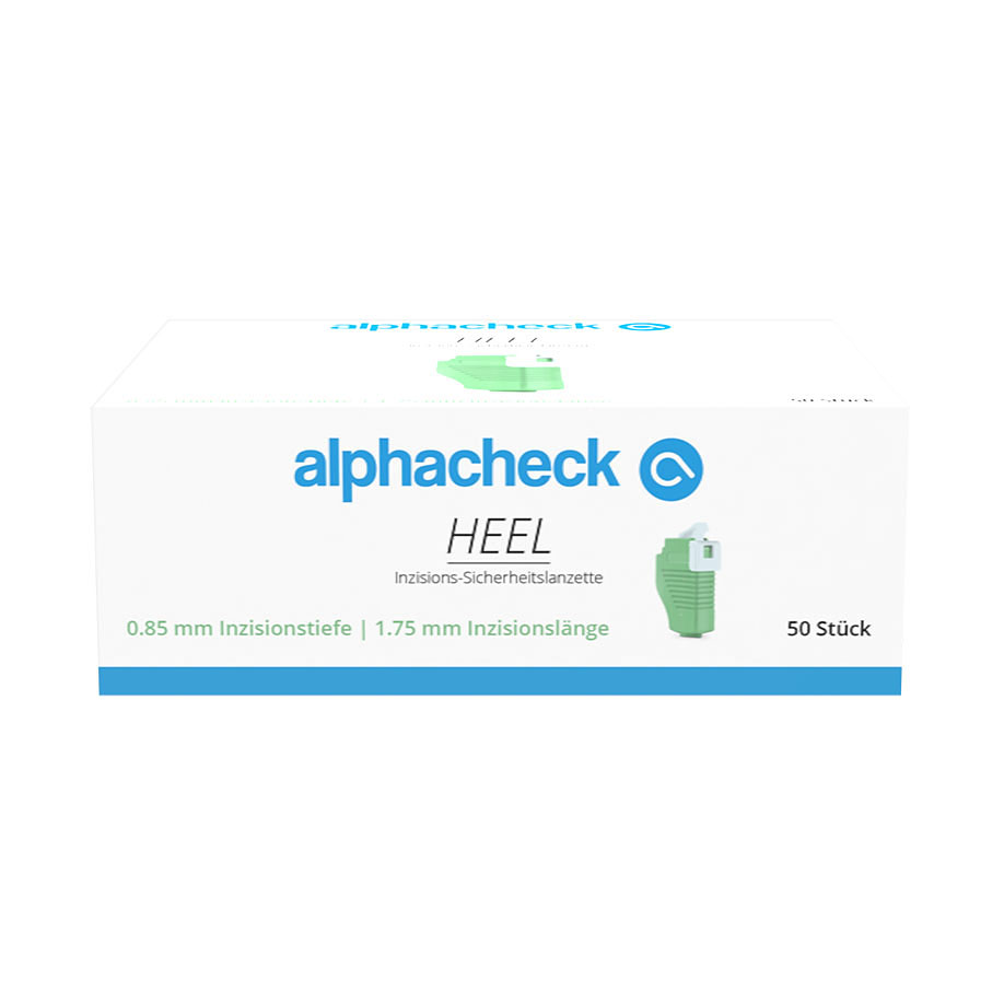 *alphacheck HEEL Inzisions-Sicherheits- -ausser Handel-/Alternative:ALP 13100826