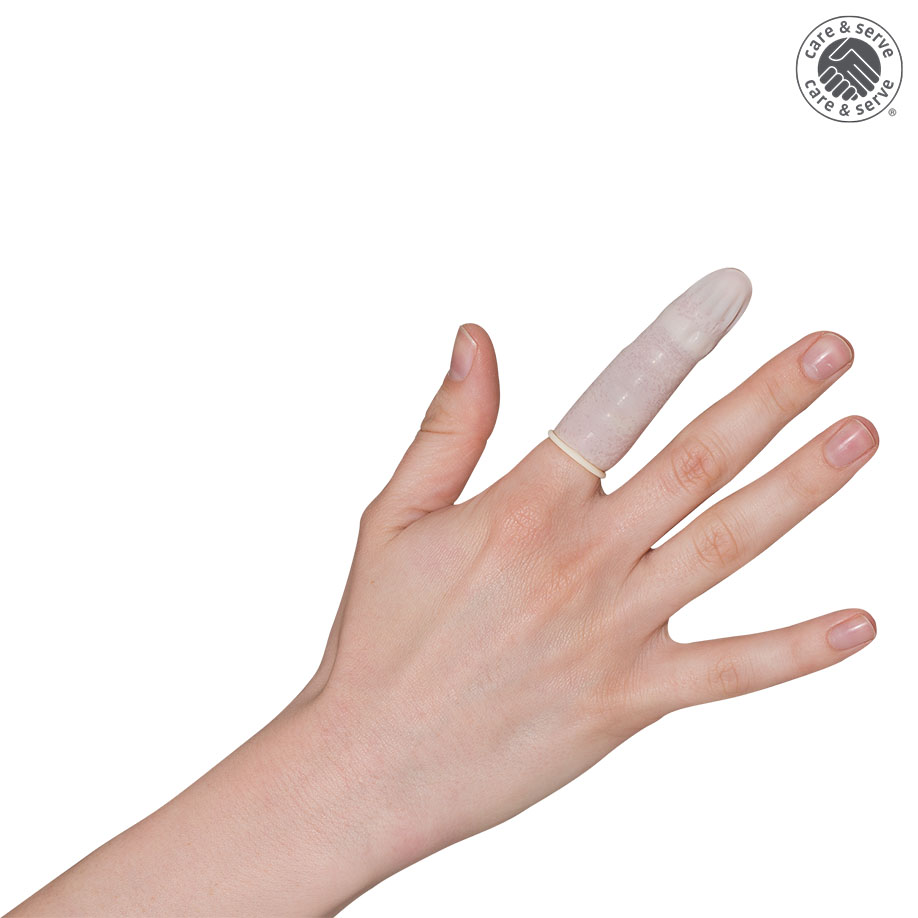 wiroTIP PF Fingerlinge Latex M Gr. 3 (100 Stck.)