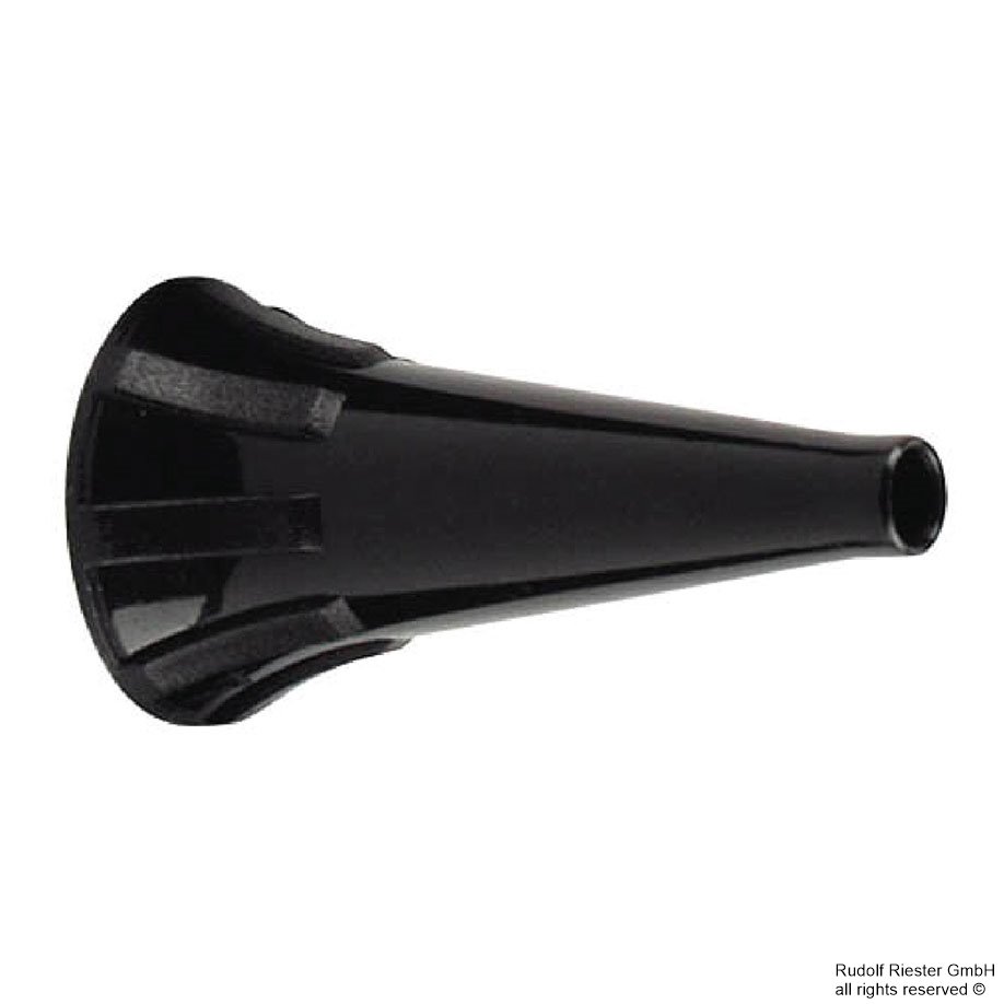Einmal-Ohrtrichter, Ø 4 mm, schwarz (100 Stck.)