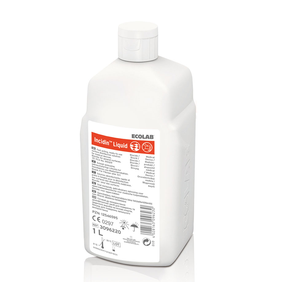 Incidin Liquid 1 L Flächenschnelldesinfektion