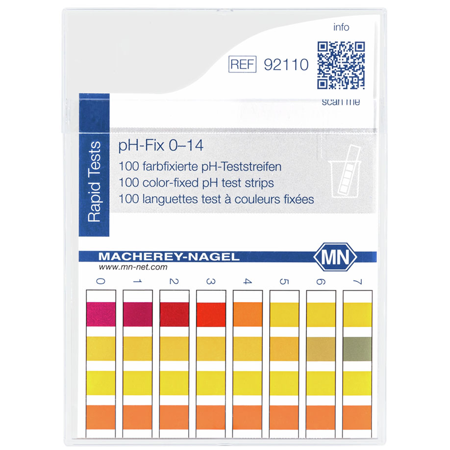 pH-Fix Indikatorstäbchen 0 - 14,0 (100 T.)