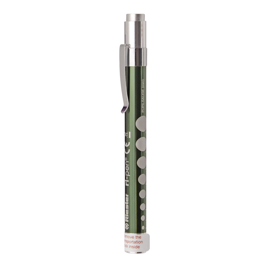 ri-pen Diagnostikleuchte, grün, LED 3 V, inkl. 2 Batterien Typ AAA