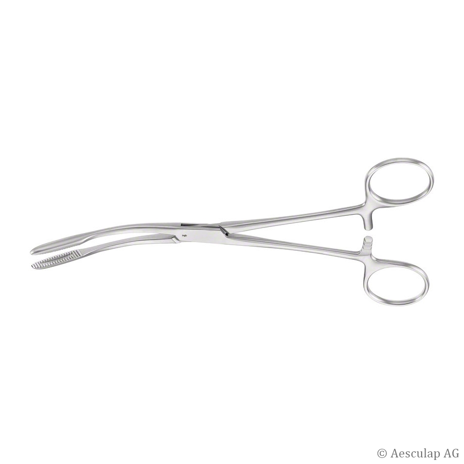 Kornzange Gross, gebogen, mit Sperre, 20 cm