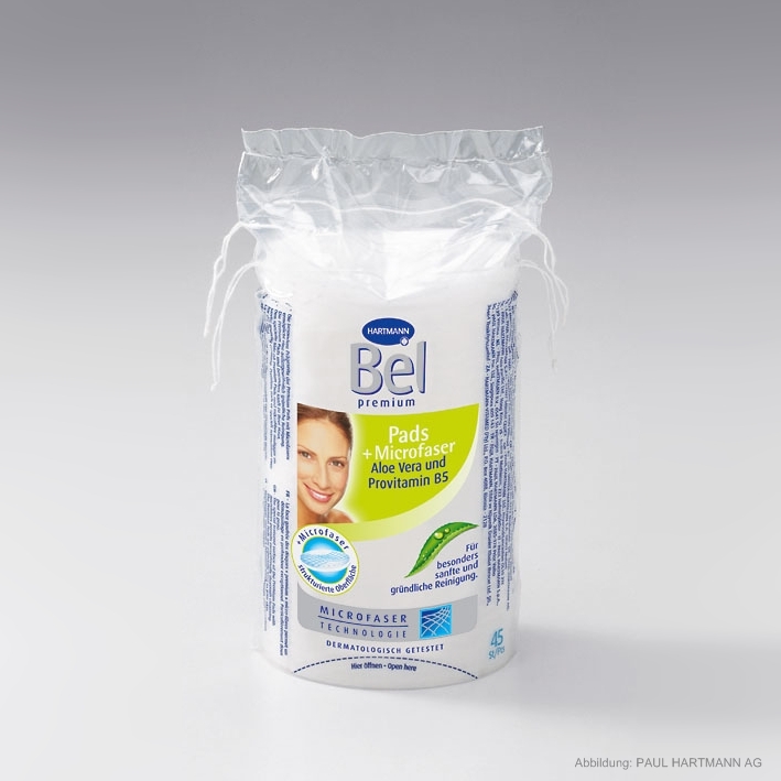 Bel Premium Wattepads groß, oval (40 Stck.)