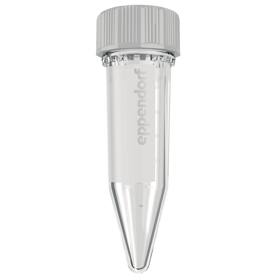 Tubes 5,0 ml PCR clean farblos, konisch mit Schraubdeckel (200 Stck.)