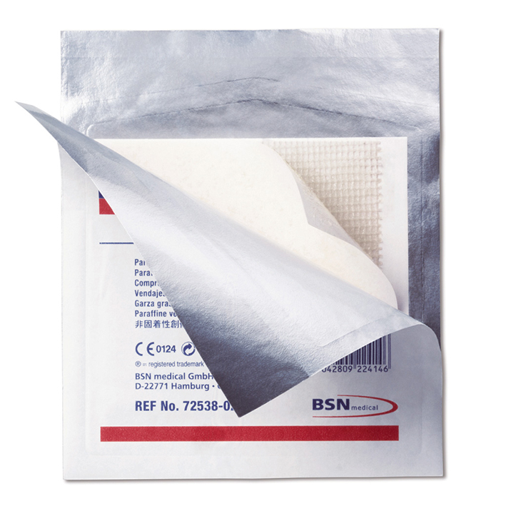 Cuticell Classic Salbenkompressen, 10,0 x 40,0 cm, steril (10 Stck.)