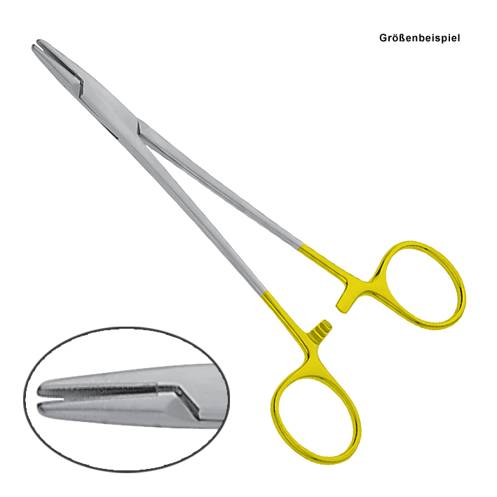 MAYO-HEGAR Nadelhalter TC, gerade, 16 cm