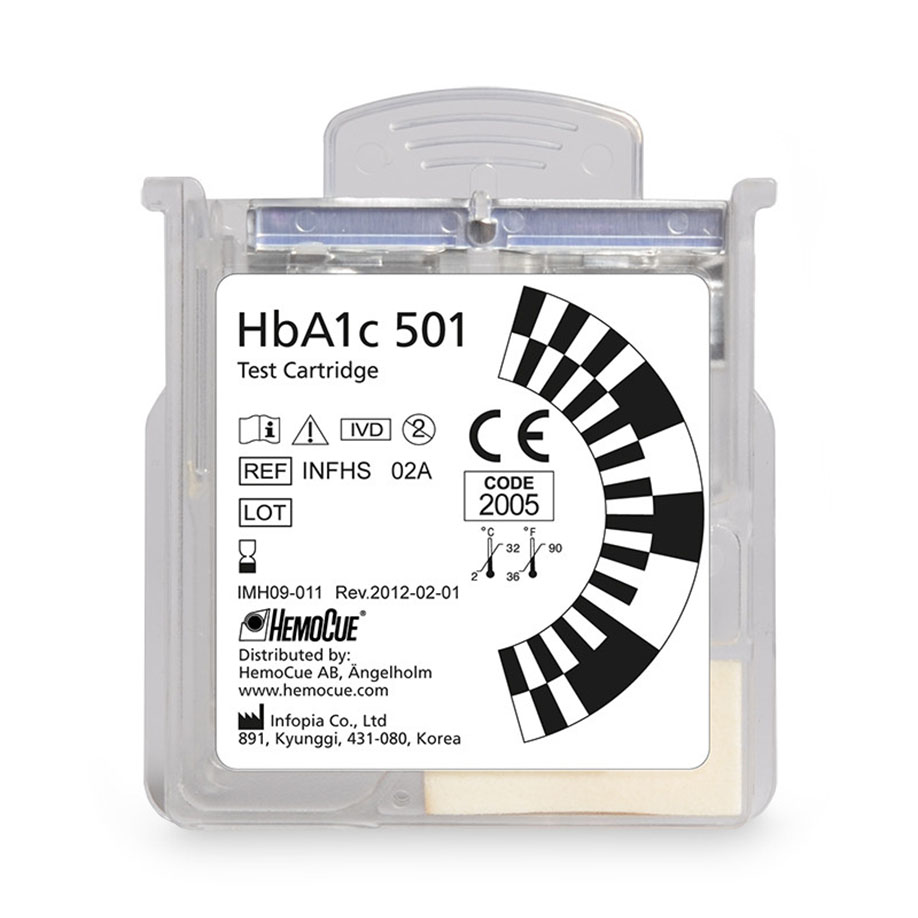 HemoCue HbA1c 501 Test Cartridges (10 Stck.)