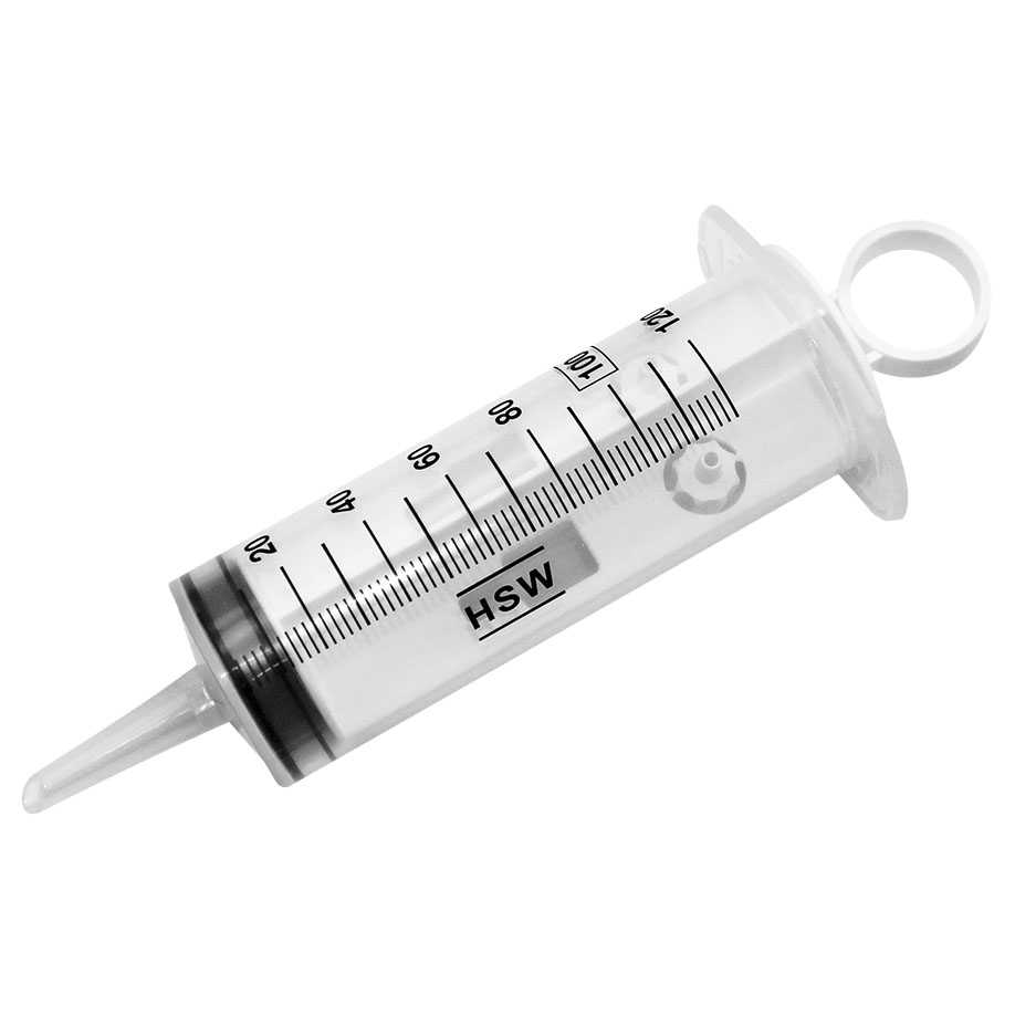 HENKE-JECT Blasenspritzen 100 (120) ml 3-tlg. mit Katheteransatz (30 Stck.)