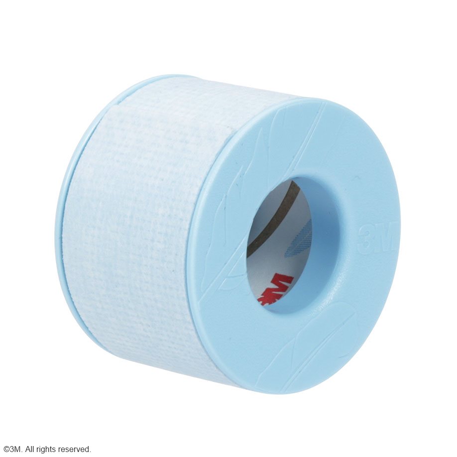 3M Micropore S Silikonpflaster 2,5 cm x 5 m (12 Stck.)