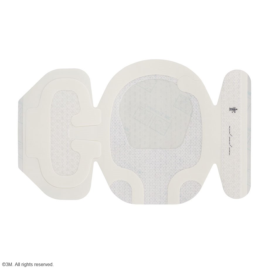 3M PICC/CVC Fixierplatte + Tegaderm I.V. Advanced Fixierband (20 Beutel)
