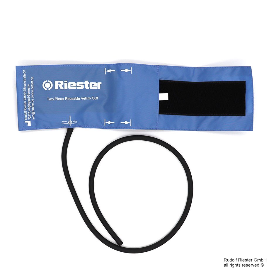 Klettenmanschette Kinder, 35,5 x 10 cm, 1-Schlauch, blau