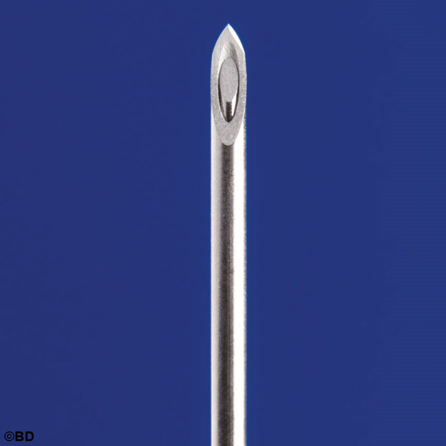 BD Spinalkanüle 26 G x 3 1/2'', 0,4 x 90 mm, im Set mit Einführkanüle