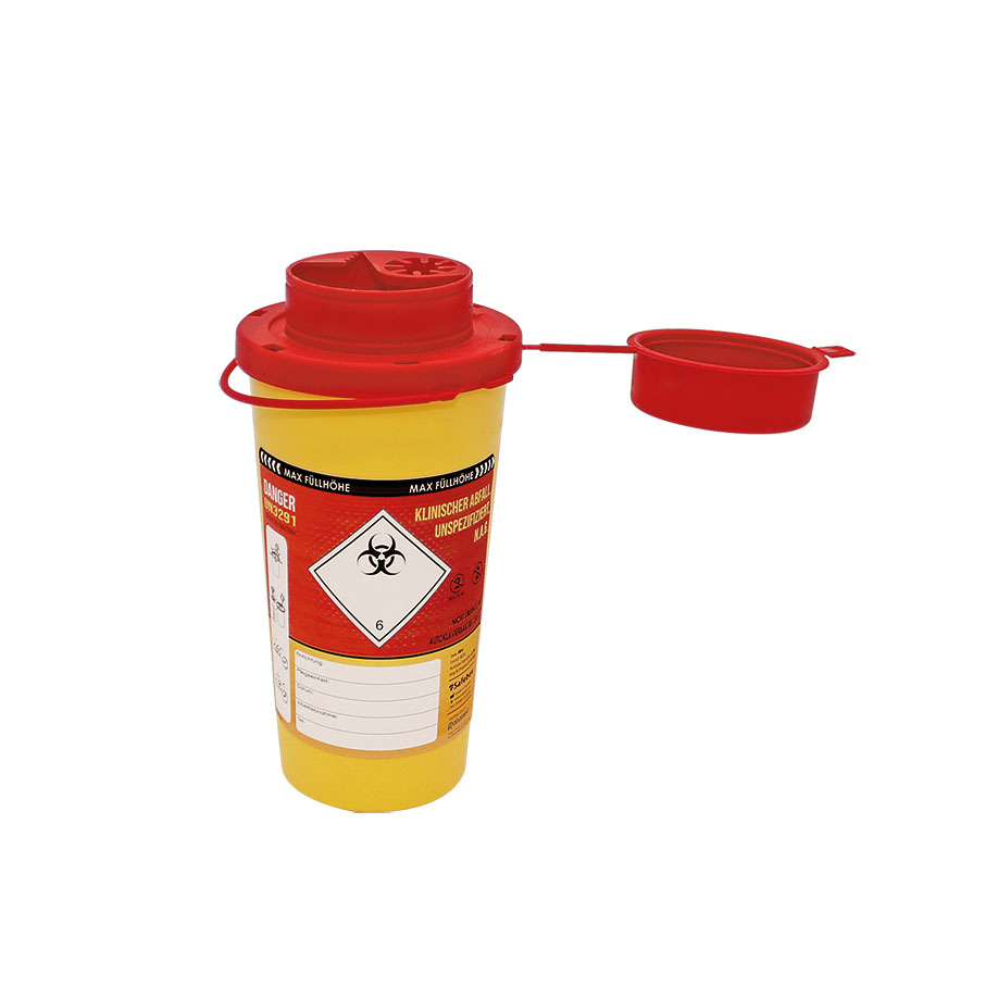 Kanülenabwurfbehälter ratiomed Safe-Box 0,5 Ltr.