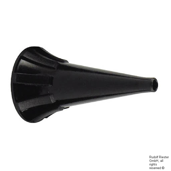 Einmal-Ohrtrichter, Ø 2,0 mm, schwarz, für e-scope (100 Stck.)
