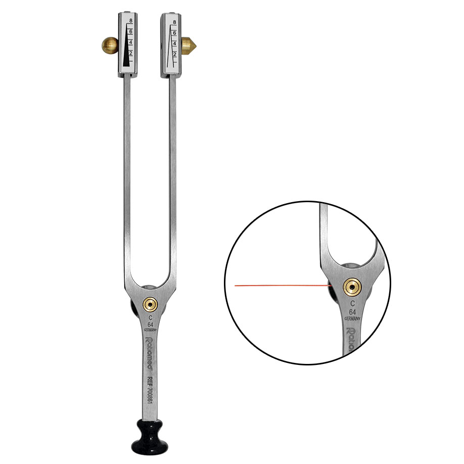 Neurologische Multifunktionsstimmgabel ratiomed mit Monofilament