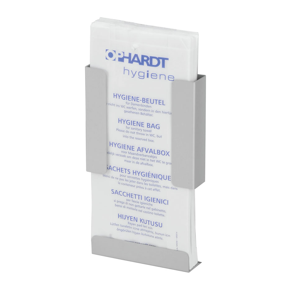ingo-man Hygienebeutelspender HB 1 A  Aluminium silber eloxiert