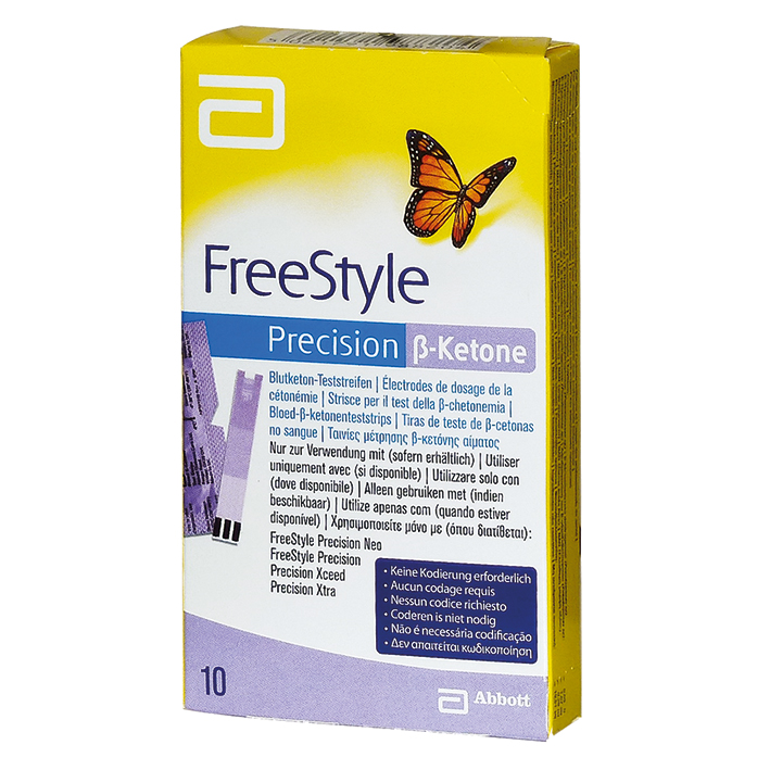 FreeStyle Precision ß-Keton Blutketonteststreifen (10 T.)