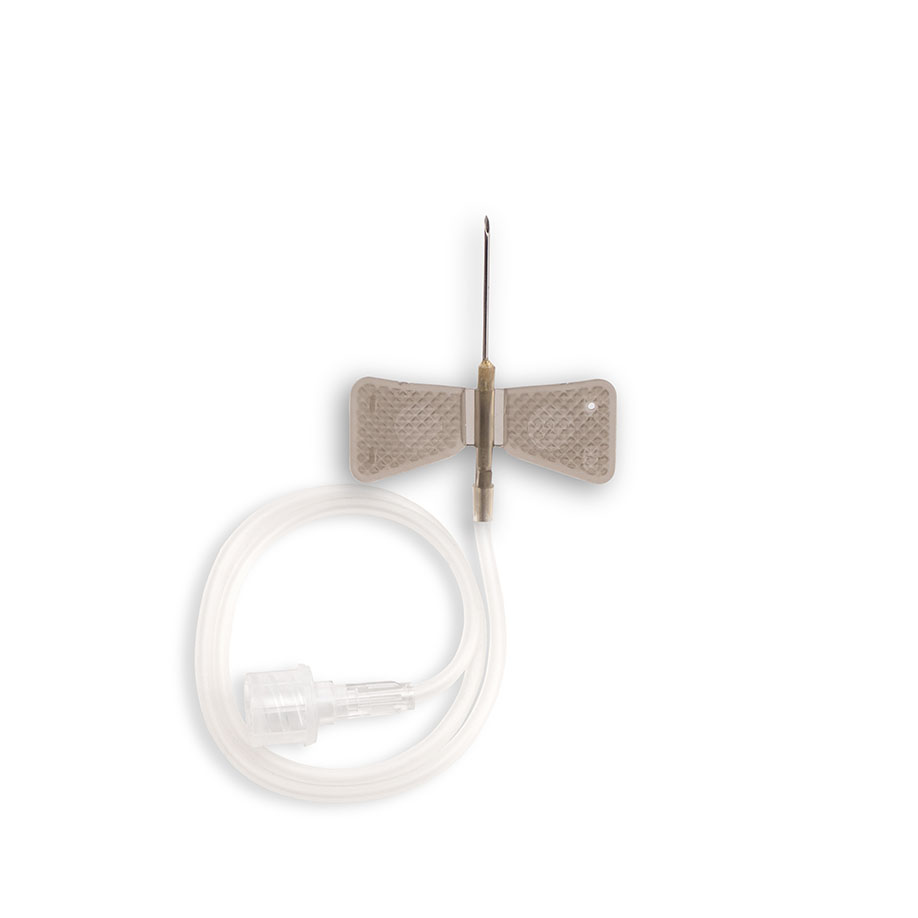 *ECOFLO-Perfusionsbestecke 22 G, schwarz, 0,70 x 19 mm (100 Stck.)-ausser Handel-/Alternative: DIS 47022